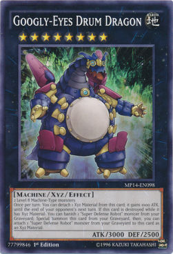 Googly-Eyes Drum Dragon⁣ - 2014 Mega-Tins Mega-Pack⁣ (Common)⁣ [098]