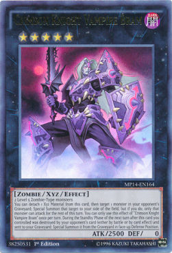 Crimson Knight Vampire Bram - 2014 Mega-Tins Mega-Pack (Ultra Rare) [MP14-164]