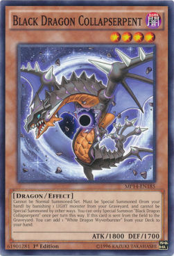 Black Dragon Collapserpent - 2014 Mega-Tins Mega-Pack (Common) [MP14-185]