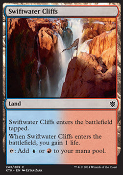 Swiftwater Cliffs⁣ - Khans of Tarkir⁣ (Common)⁣ [243]