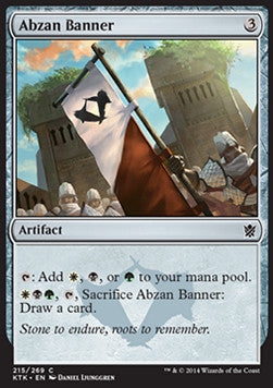 Abzan Banner⁣ - Khans of Tarkir⁣ (Common)⁣ [215]