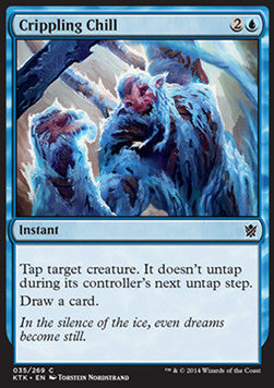 Crippling Chill⁣ - Khans of Tarkir⁣ (Common)⁣ [35]