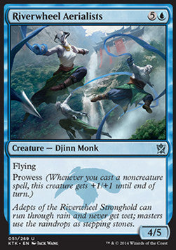 Riverwheel Aerialists⁣ - Khans of Tarkir⁣ (Uncommon)⁣ [51]