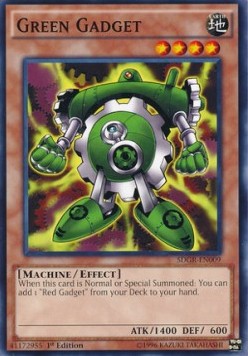 Green Gadget⁣ - Structure Deck: Geargia Rampage⁣ (Common)⁣ [009]