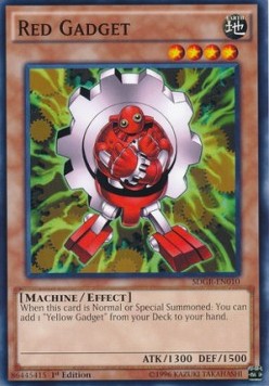 Red Gadget⁣ - Structure Deck: Geargia Rampage⁣ (Common)⁣ [010]