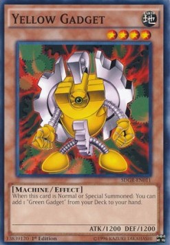 Yellow Gadget⁣ - Structure Deck: Geargia Rampage⁣ (Common)⁣ [011]