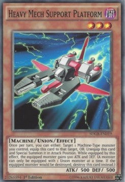Heavy Mech Support Platform - Structure Deck: Geargia Rampage (Common) [SDGR-019]