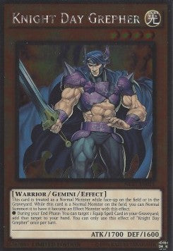 Knight Day Grepher⁣ - Noble Knights of the Round Table Box Set⁣ (Platinum Rare)⁣ [015]