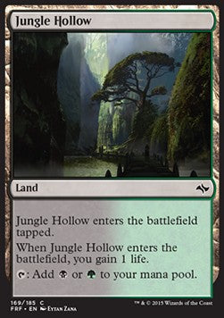 Jungle Hollow⁣ - Fate Reforged⁣ (Common)⁣ [169]