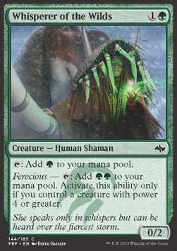 Whisperer of the Wilds⁣ - Fate Reforged⁣ (Common)⁣ [144]