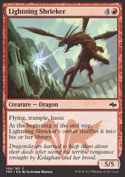 Lightning Shrieker⁣ - Fate Reforged⁣ (Common)⁣ [106]