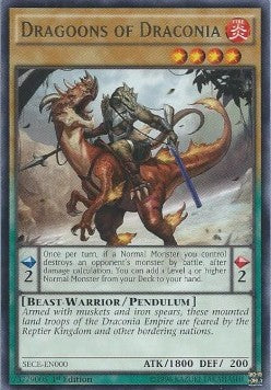 Dragoons of Draconia (V.1 - Rare)⁣ - Secrets of Eternity⁣ (Rare)⁣ [000]