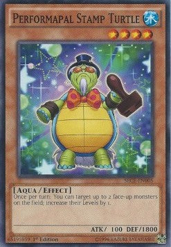 Performapal Stamp Turtle⁣ - Secrets of Eternity⁣ (Common)⁣ [005]