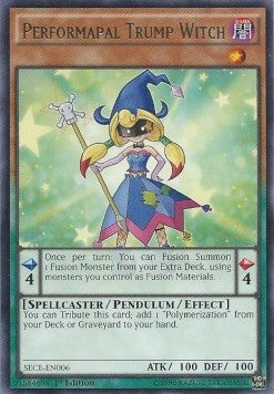 Performapal Trump Witch⁣ - Secrets of Eternity⁣ (Rare)⁣ [006]
