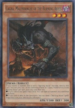 Cagna, Malebranche of the Burning Abyss⁣ - Secrets of Eternity⁣ (Rare)⁣ [084]