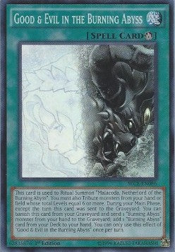 Good & Evil in the Burning Abyss (V.1 - Super Rare) - Secrets of Eternity (Super Rare) [SECE-086]