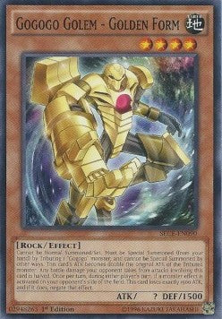 Gogogo Golem - Golden Form⁣ - Secrets of Eternity⁣ (Common)⁣ [090]