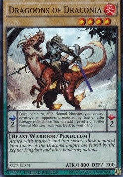 Dragoons of Draconia (V.2 - Ultra Rare)⁣ - Secrets of Eternity⁣ (Ultra Rare)⁣ [SP1]