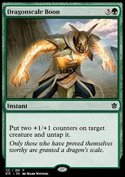 Dragonscale Boon⁣ - Ugin's Fate Promos⁣ (Common)⁣ [131]
