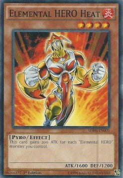Elemental HERO Heat⁣ - Structure Deck: HERO Strike⁣ (Common)⁣ [005]