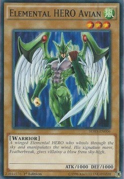 Elemental HERO Avian⁣ - Structure Deck: HERO Strike⁣ (Common)⁣ [006]