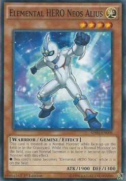 Elemental HERO Neos Alius⁣ - Structure Deck: HERO Strike⁣ (Common)⁣ [008]