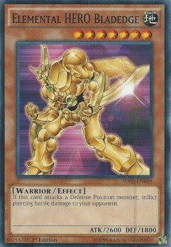 Elemental HERO Bladedge⁣ - Structure Deck: HERO Strike⁣ (Common)⁣ [009]