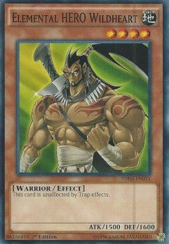 Elemental HERO Wildheart⁣ - Structure Deck: HERO Strike⁣ (Common)⁣ [011]