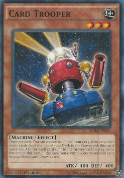 Card Trooper⁣ - Structure Deck: HERO Strike⁣ (Common)⁣ [015]
