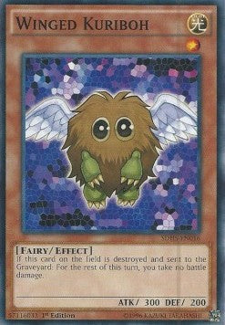 Winged Kuriboh⁣ - Structure Deck: HERO Strike⁣ (Common)⁣ [016]