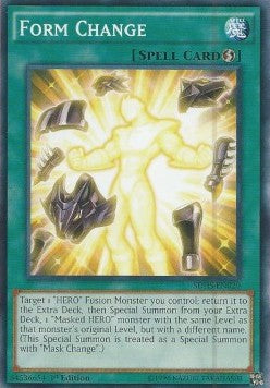 Form Change⁣ - Structure Deck: HERO Strike⁣ (Common)⁣ [020]