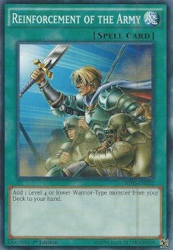 Reinforcement of the Army⁣ - Structure Deck: HERO Strike⁣ (Common)⁣ [032]