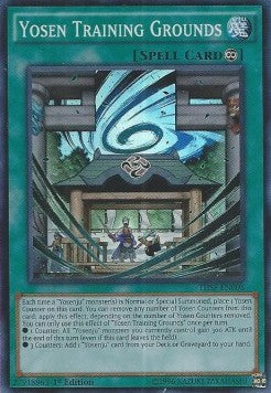 Yosen Training Grounds⁣ - The Secret Forces⁣ (Super Rare)⁣ [008]