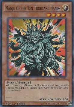 Manju of the Ten Thousand Hands⁣ - The Secret Forces⁣ (Super Rare)⁣ [033]
