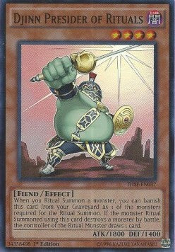 Djinn Presider of Rituals⁣ - The Secret Forces⁣ (Super Rare)⁣ [037]