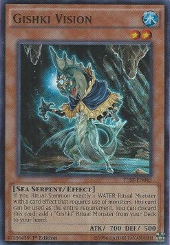 Gishki Vision⁣ - The Secret Forces⁣ (Super Rare)⁣ [045]