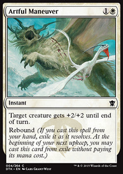 Artful Maneuver⁣ - Dragons of Tarkir⁣ (Common)⁣ [4]