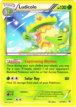 Ludicolo - Primal Clash (Holo Rare) [PRC-12]