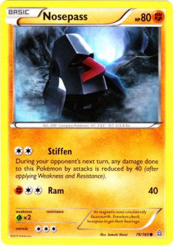 Nosepass⁣ - Primal Clash⁣ (Common)⁣ [78]
