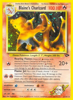 Blaine's Charizard - Gym Challenge (Holo Rare) [GC-2]