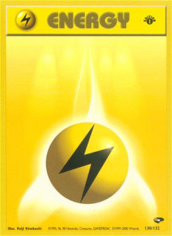 Lightning Energy⁣ - Gym Challenge⁣ (Common)⁣ [130]
