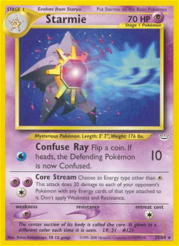 Starmie - Neo Revelation (Rare) [NR-25]