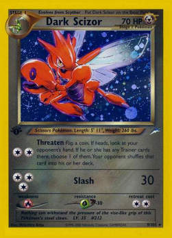 Dark Scizor - Neo Destiny (Holo Rare) [NDE-9]