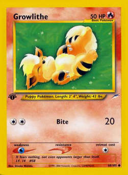 Growlithe - Neo Destiny (Common) [NDE-68]
