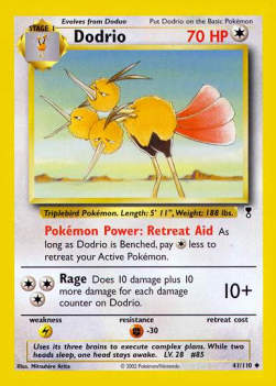 Dodrio⁣ - Legendary Collection⁣ (Uncommon)⁣ [41]