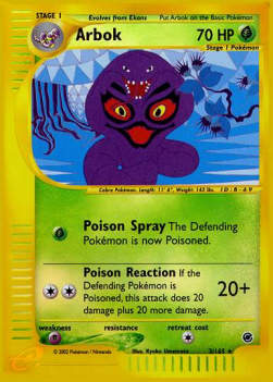 Arbok - Expedition Base Set (Holo Rare) [EX-3]