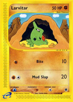 Larvitar - Expedition Base Set (Common) [EX-116]