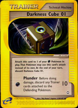 Darkness Cube 01 - Aquapolis (Uncommon) [AQ-119]