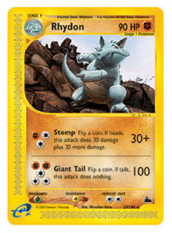 Rhydon - Skyridge (Rare) [SK-29]