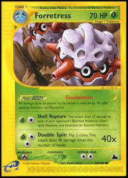 Forretress - Skyridge (Common) [SK-56]